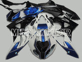 Carénage ABS injecté BMW S1000RR 2009-2014 - Style usine - Noir Blanc Bleu - MFS4488